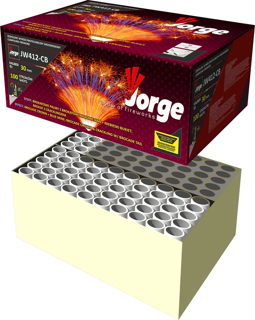 JW412-CB - SHOW OF FIREWORKS