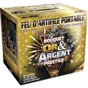FEU D'ARTIFICE PORTABLE BOUQUET OR ET ARGENT PRESTIGE